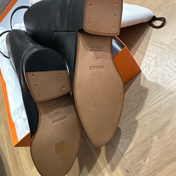Hermes Jumping leather riding boots 36.5 Brand new - Picture 9 of 13